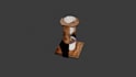 create low poly ps1 style 3d models for games