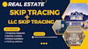 do bulk skip tracing, llc skip tracing  for real estate leads