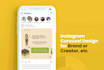 design a carousel post for instagram post and facebook