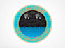 design a badge, vintage, retro and circle logo