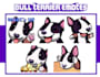 create custom chibbi face or character emotes for streamers
