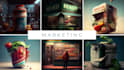 create high quality marketing visuals art using midjourney
