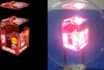 make unique 3d logo and creative object animation for hologram fan