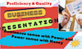 design professional powerpoint presentation and pitch deck
