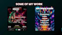 create custom album covers and edm event flyers
