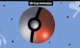 create 3d rotating logo animation, spinning GIF