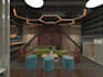 design office, gym and workplace spaces