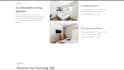 create a landing page with animations