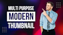 design attractive youtube thumbnail