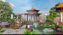 design japanese garden, zen garden, koi pond, rock garden, japanese landscape