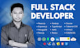 be full stack developer to do mern stack website development, reactjs nextjs aws