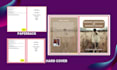 design and upload kindle paperback hardcover  books formatting for amazon kdp
