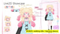 rig live2d vtuber model with advanced physics