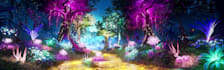 create a 3d visual arts and 3d visual wallpaper loop