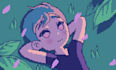create pixel art animation lofi style in loop