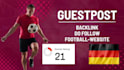 create a guest post with SEO backlink from my german da28 sports website