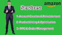 create, setup and manage amazon seller central account