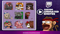 do animal animated emotes for twitch