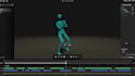 record animations using a motion tracking suit including face animations