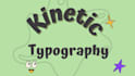 create kinetic typography, text animation, and motion graphics