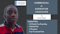record male narration or commercial voice over