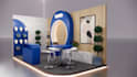 create design 3d trade show booth, exhibition booth, stand