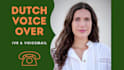 create your friendly female dutch IVR or voicemail greeting