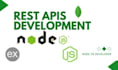 develop custom backend apis and rest API integration with node js and express