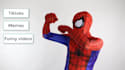 say whatever you want as spider man