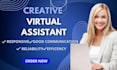 be your expert executive virtual assistant and social media VA for admin support