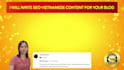 write SEO vietnamese content for your blog