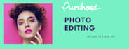 do photo touch ups and background editing