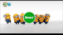 do funny minions logo jumping short video ad in 12 hrs