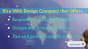 create a professional and responsive custom website