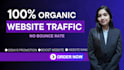 do 3min long time duration organic website traffic promotion