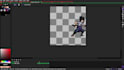 do pixel art sprite sheets in jus style