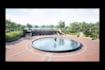 design home landscape backyard, pool, 3d realistic rendering