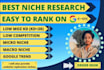 do profitable and adsense friendly niche research