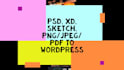 convert PSD, sketch, xd, PDF design to wordpress using elementor pro