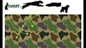 design and redesign camouflage pattern in 1 day