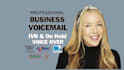 record professional human voicemail, IVR, greeting, on hold