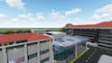 do architectural  3d model and rendering for hospitals