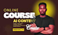 plan outline write your complete ai online course content using proven framework