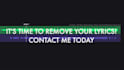 expertly remove song lyrics to suit your needs