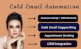 setup instantly ai for cold email outreach, write email copy, book appointments