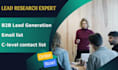 create a b2b leads contact list