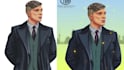 draw cartoon vector portrait and line art