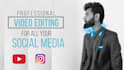 do video editing for all your videos in 24 hour