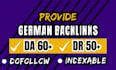 do white hat seo de geramn links high authority da 60 german backlinks