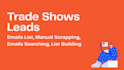 manually scrape leads from trade shows websites